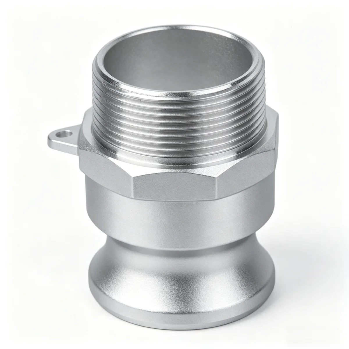 Cam & Groove Coupling Type D – Female Thread Socket, Aluminium, 2-1/2" IMPA 351757 marine coupling