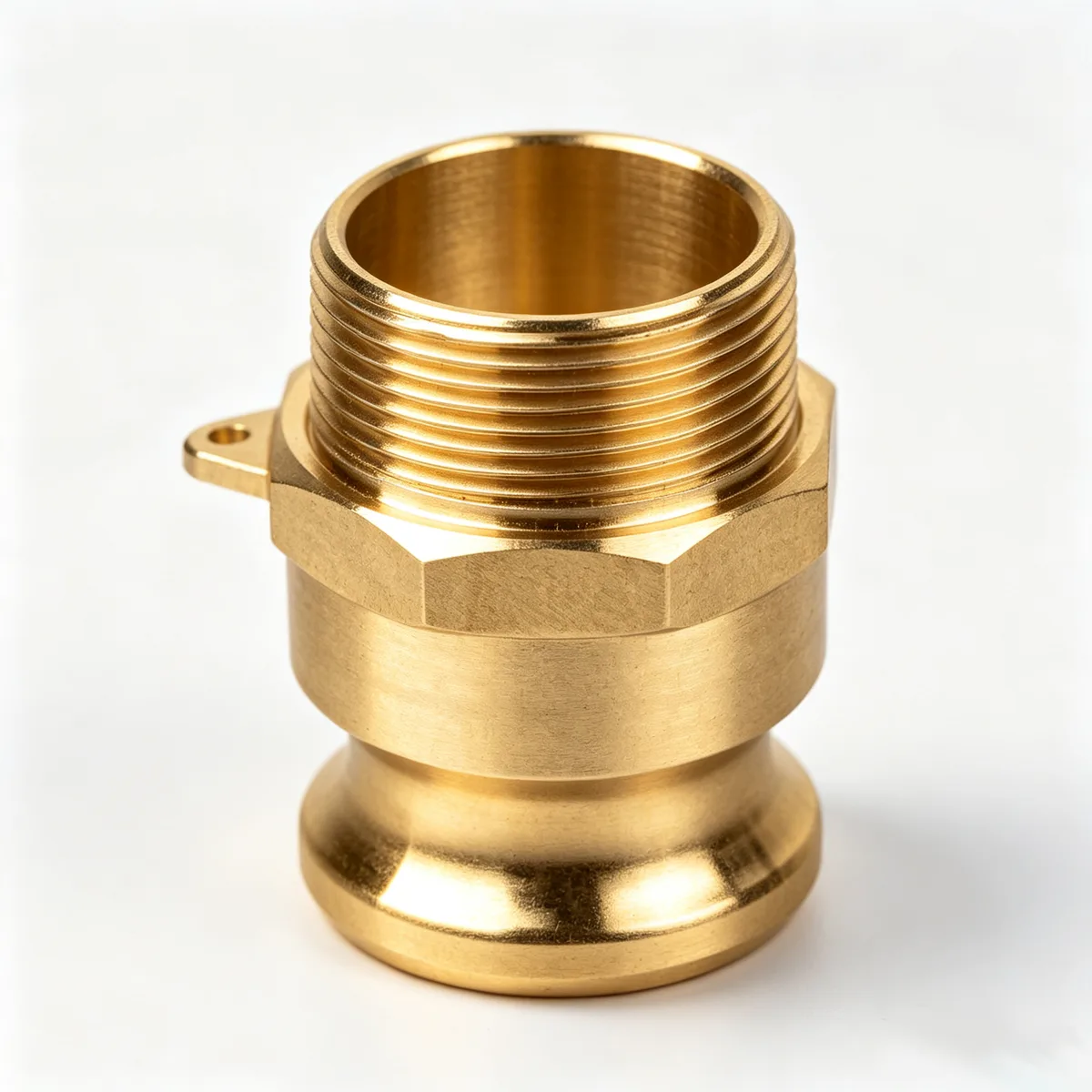 Cam & Groove Coupling Type D – Female Thread Socket, Brass, 1-1/4" IMPA 351768 marine coupling