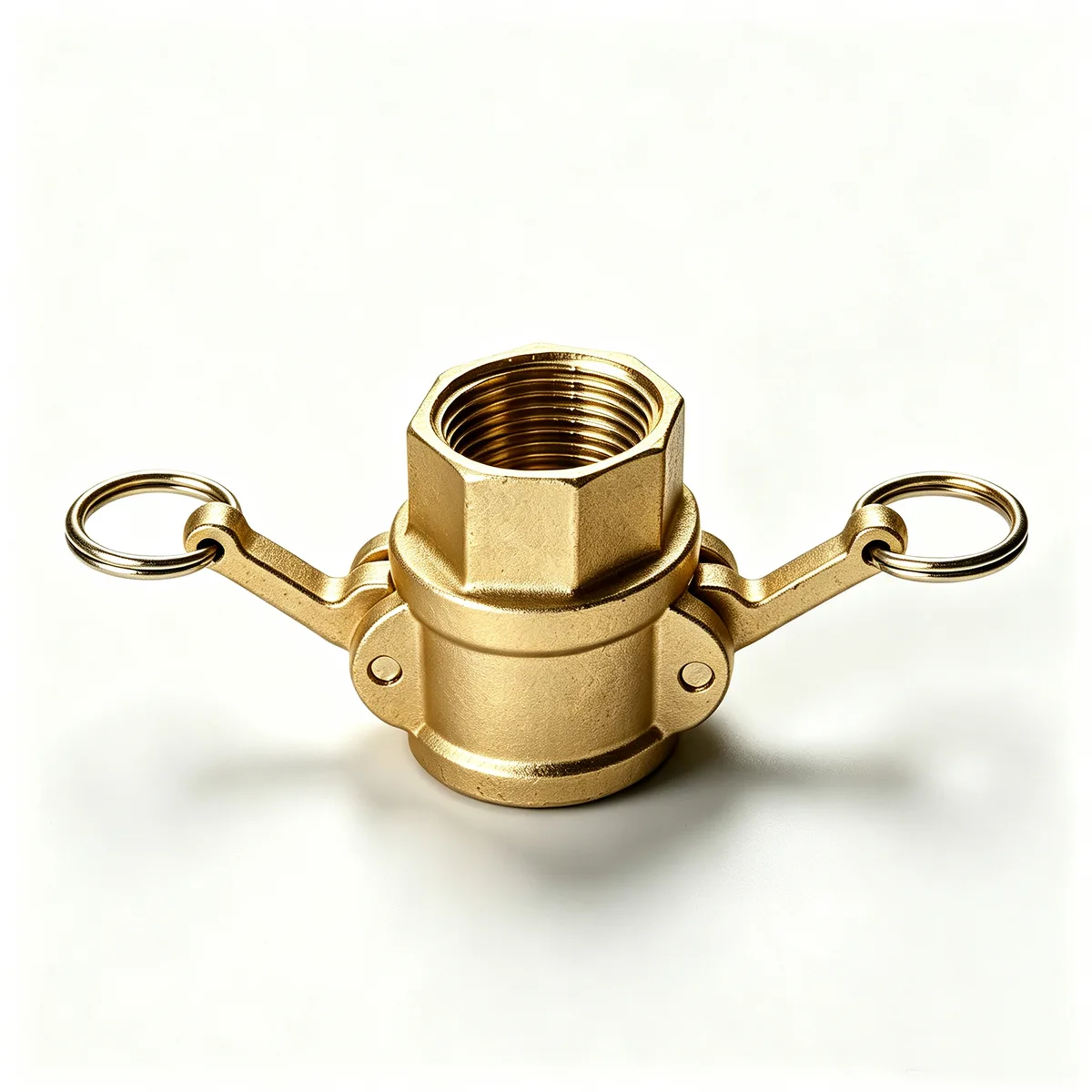 Cam & Groove Coupling Type F – Male Thread Plug, Brass, 1-1/4" IMPA 351818 marine coupling