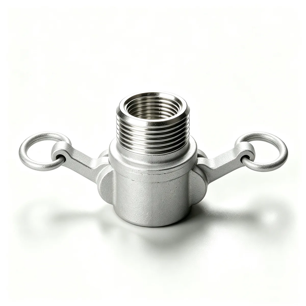 Cam & Groove Coupling Type B – Male Thread Socket, Aluminium, 6" IMPA 351861 marine coupling