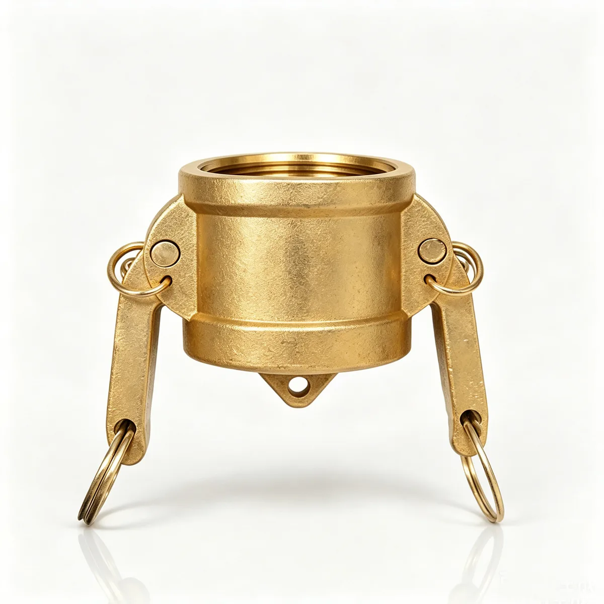 Cam & Groove Dust Cap, Brass, 1" IMPA 352066 marine coupling