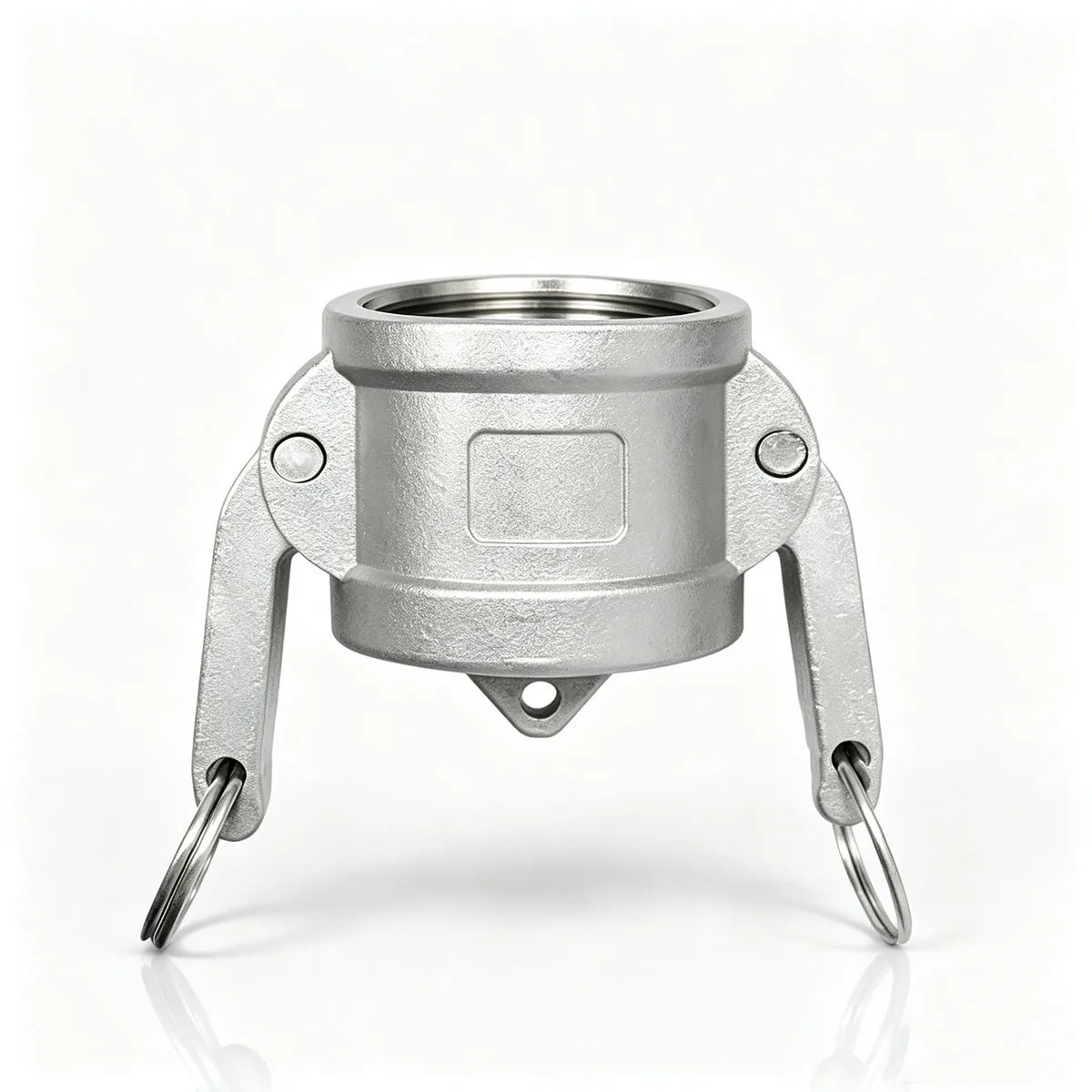 Cam & Groove Dust Cap, S. Steel, 1-1/4" IMPA 352083 marine coupling