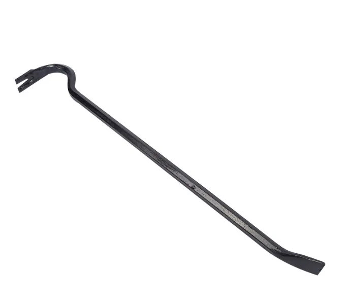 Palanca de cuello de ganso marina con extremo curvo y cincel, código IMPA 612872