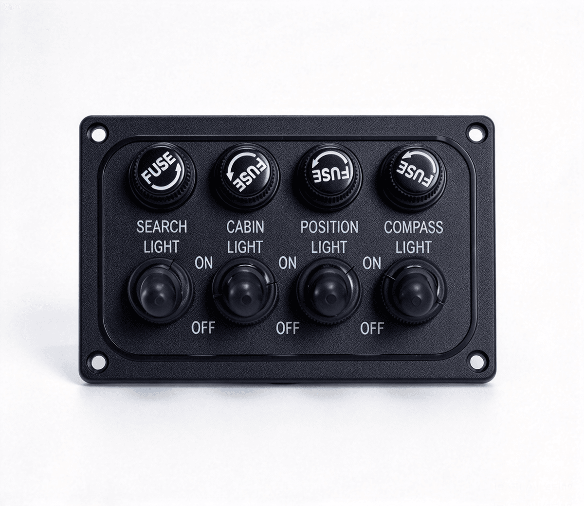 Corrosion-resistant combination switch for rescue boat