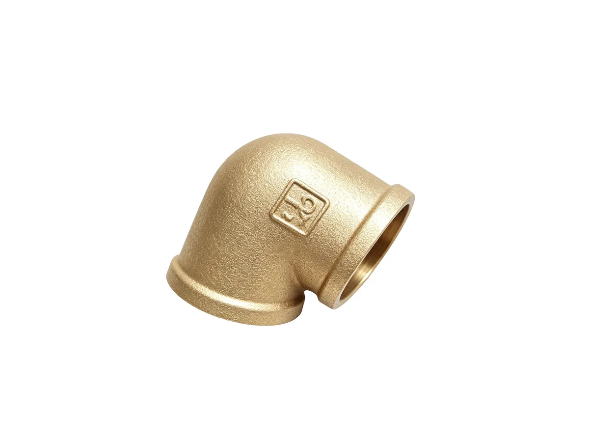 Brass Threaded Elbow 90°