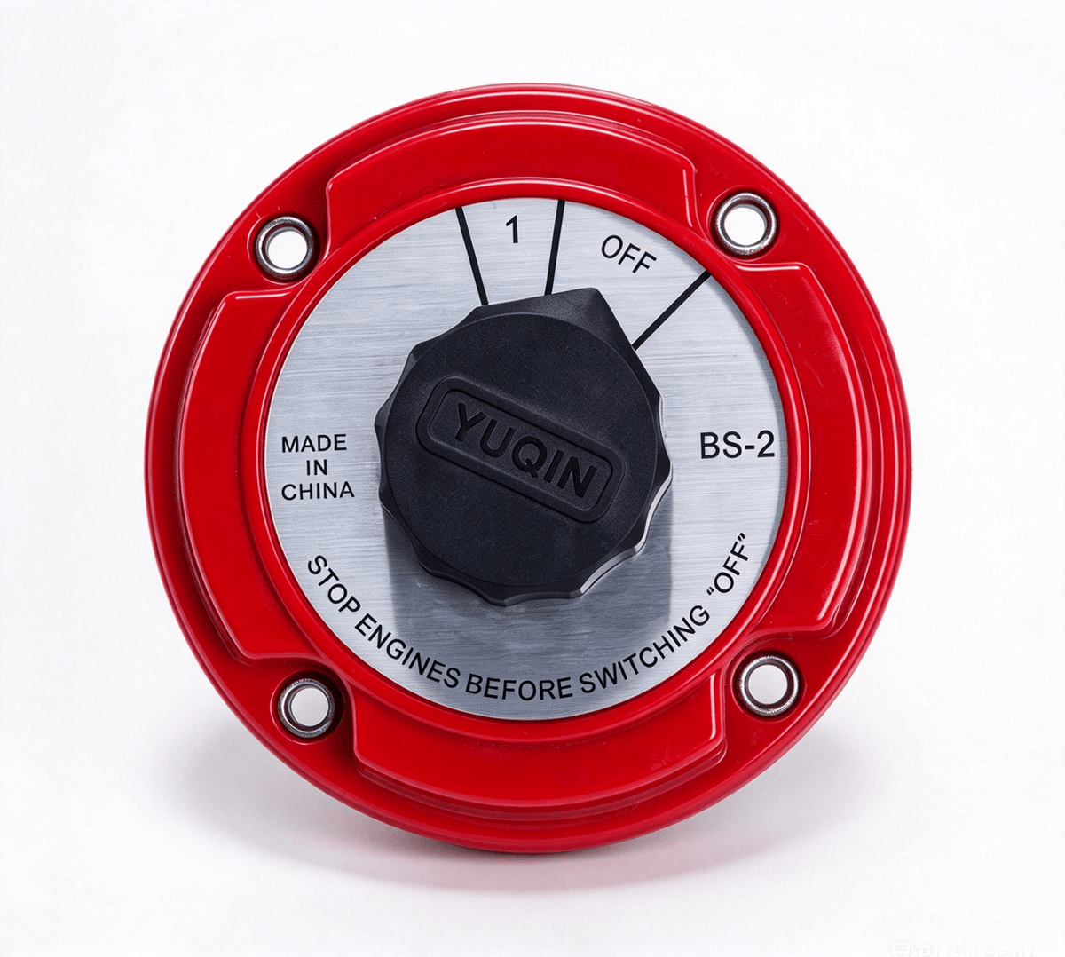 Marine DC12-24V power changeover switch for shipboard battery isolation