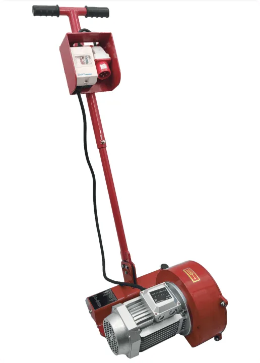 440V Electric Chain Impact Scaling Machine Chain impact scaling machine 440V for marine rust removal on deck
