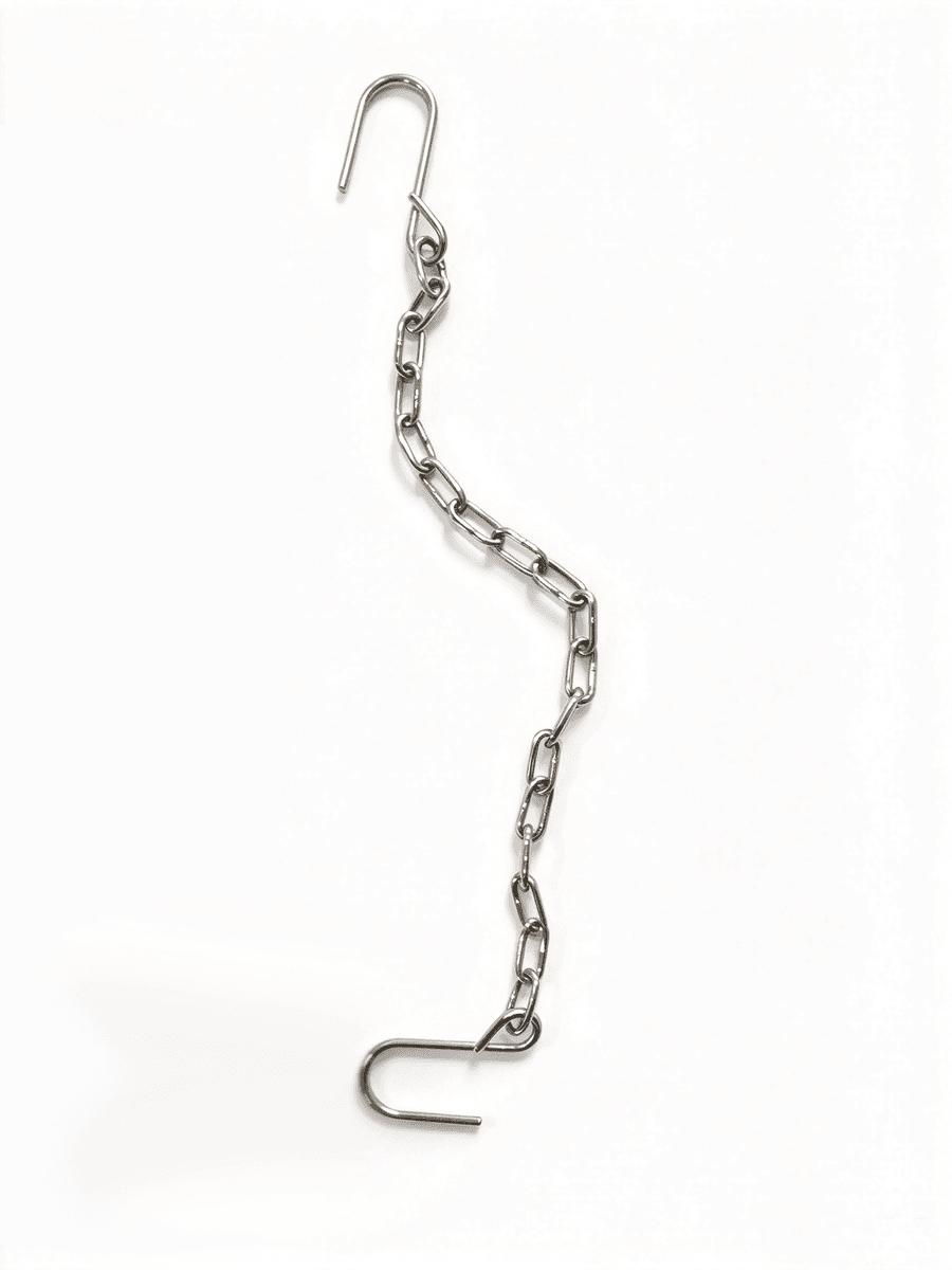 IMPA 333426 fire hose cap S-hook and chain for ship