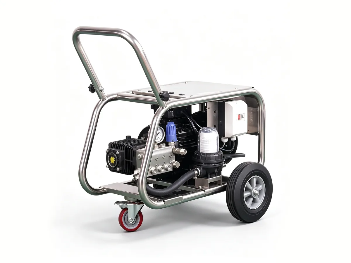 Ηλεκτρικό πλυστικό υψηλής πίεσης 440V 250bar με βιομηχανικό κινητήρα - Μοντέλο ES-1415