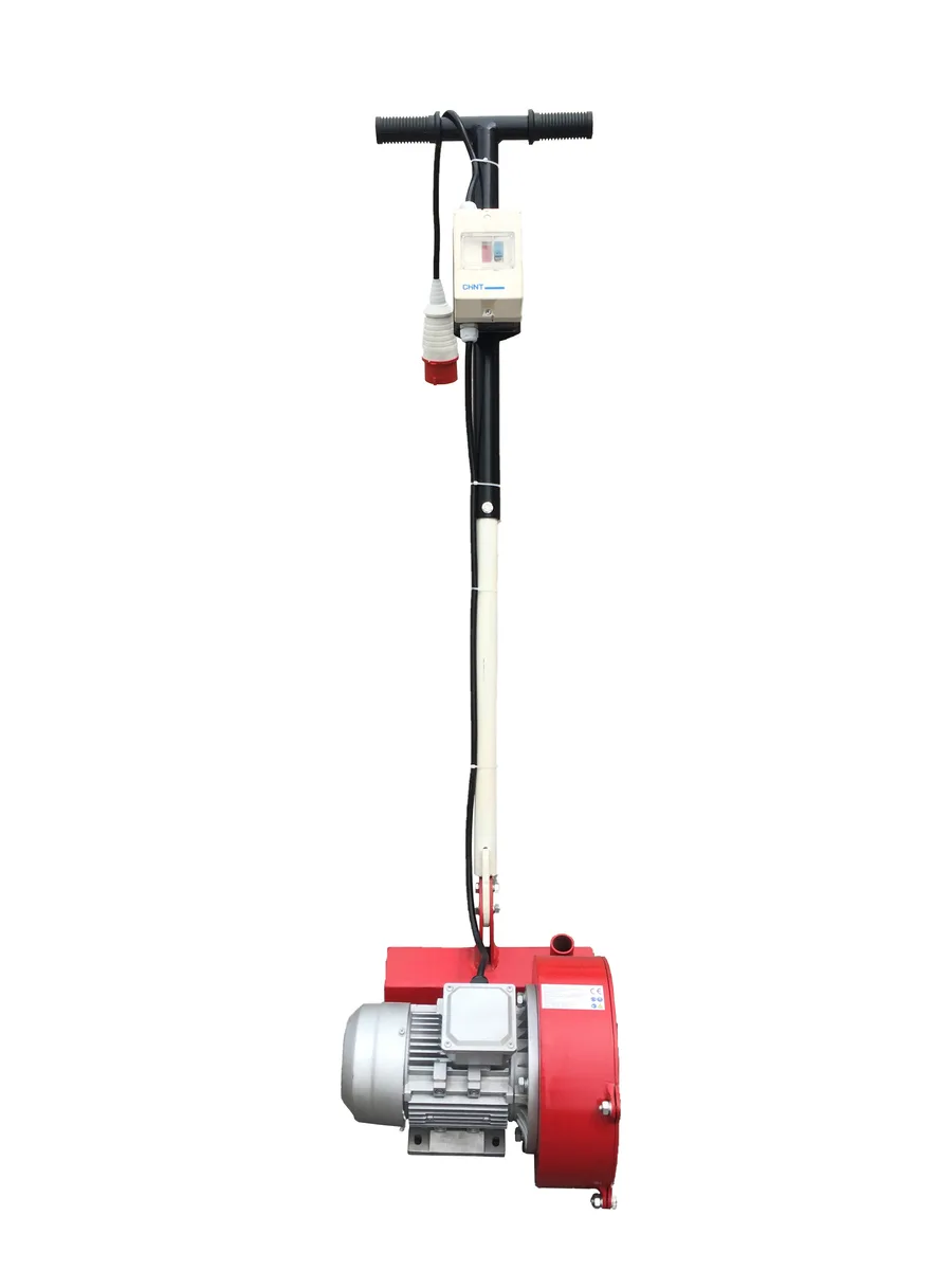 Electric scaling machine for ship hull rust removal with 40cm width