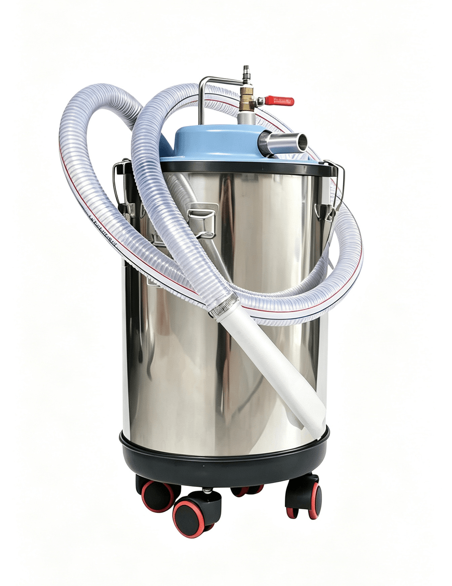 IMPA 59 Pneumatic Vacuum Cleaner with Stainless Steel Bucket for ship