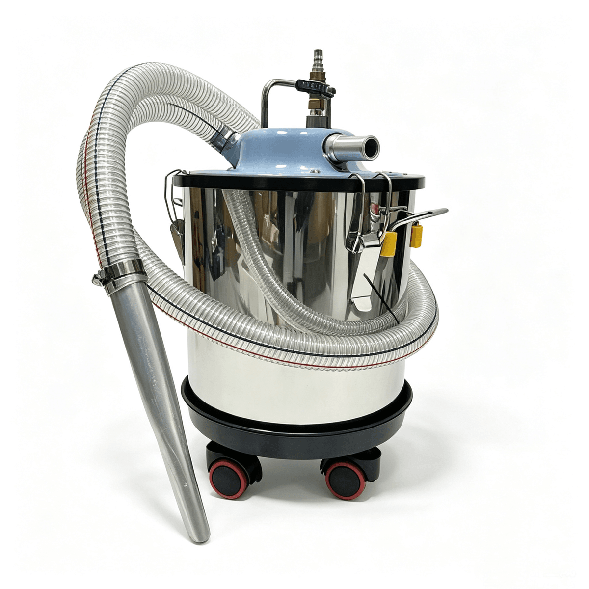 Stainless Steel Bucket Pneumatic Vacuum Cleaner for shipboard cleaning