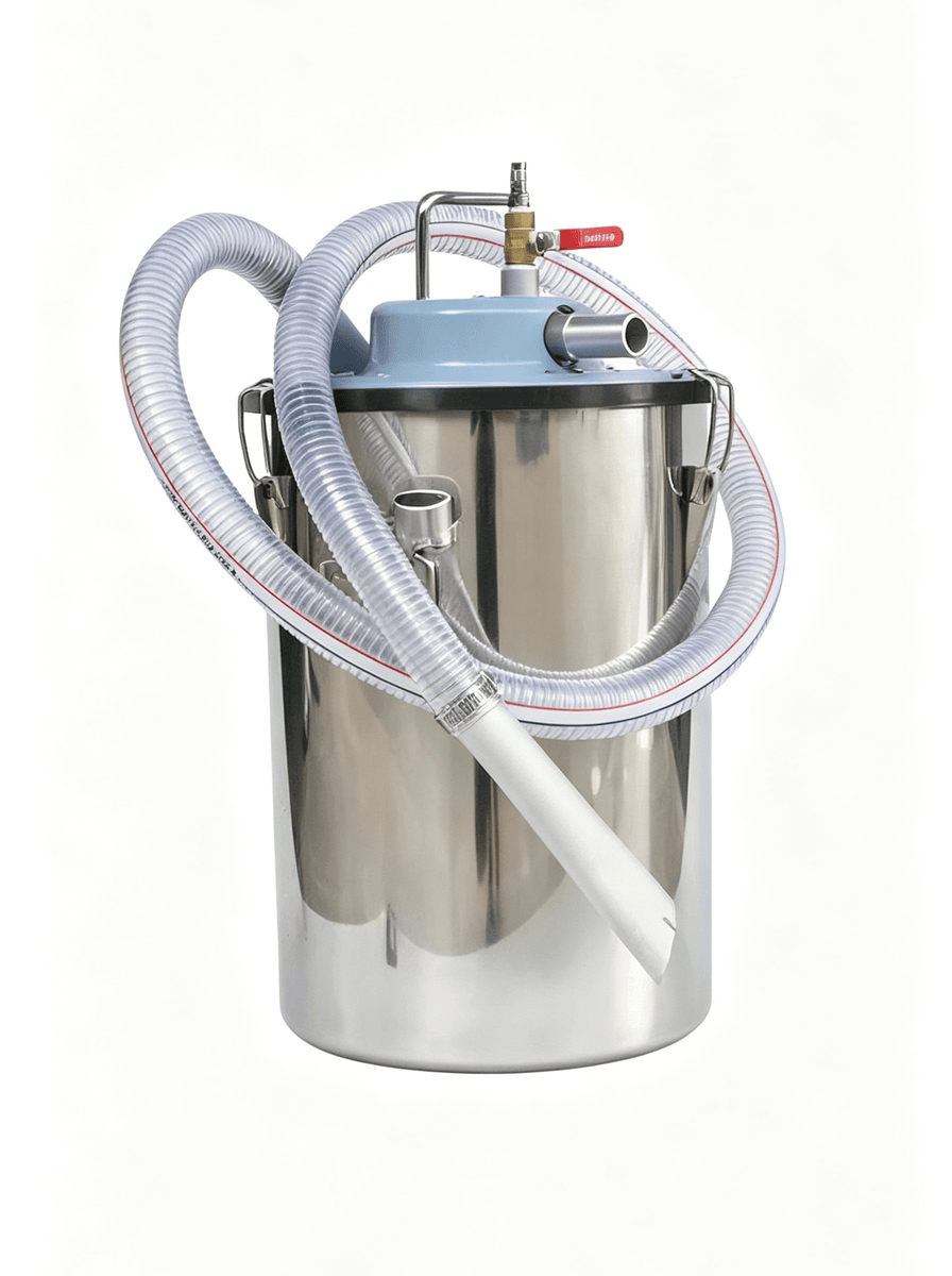 IMPA 59 Pneumatic Vacuum Cleaner with hose and casters for ships