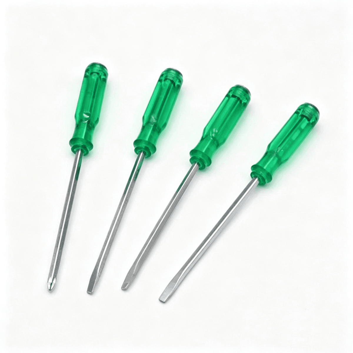 Slotted screwdriver with plastic handle, IMPA 612287-612292, marine hand tool