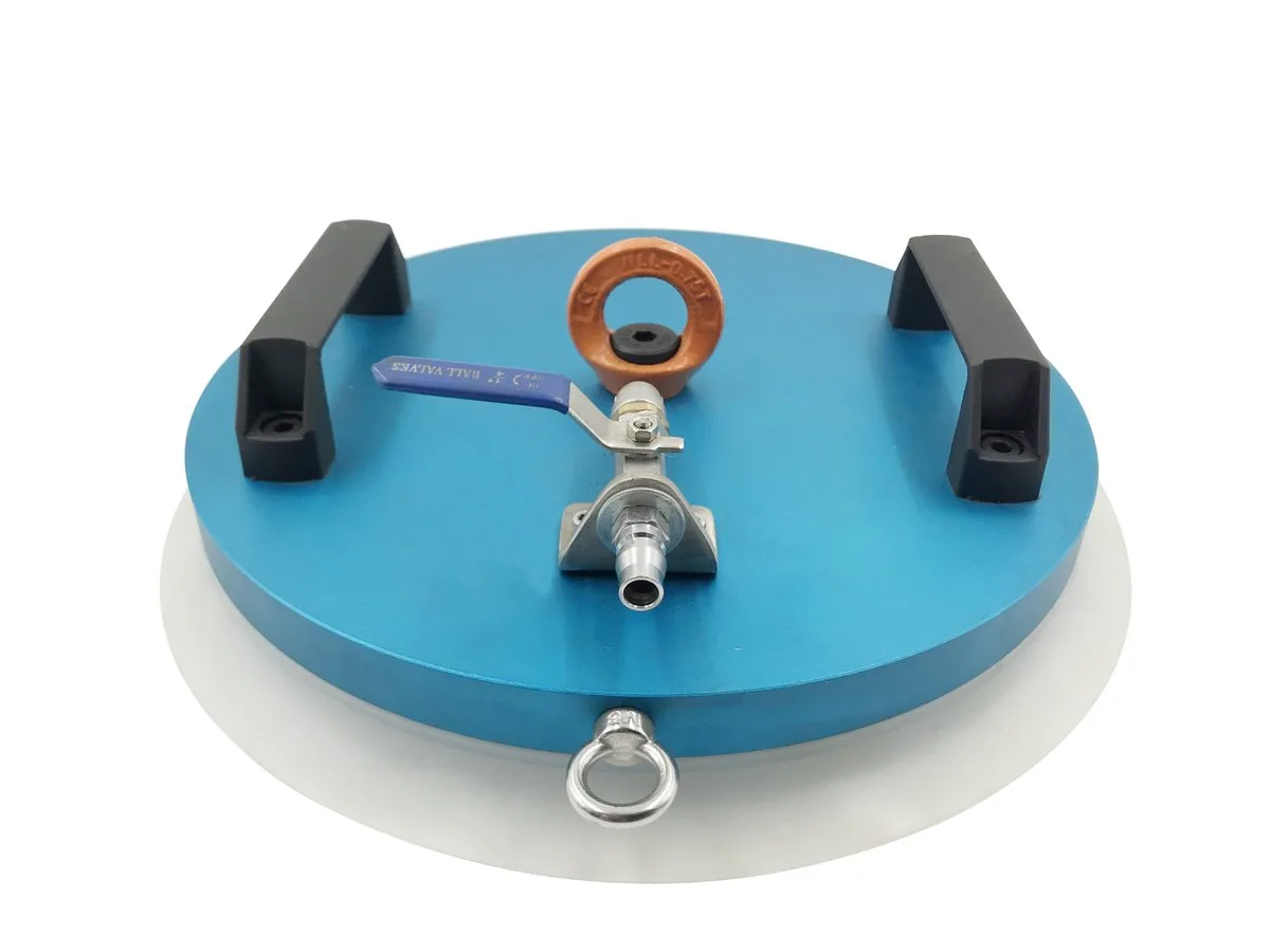 Suction Pad for Accommodation Ladder - IMPA 232091 Securing suction pad for accommodation ladder in blue box