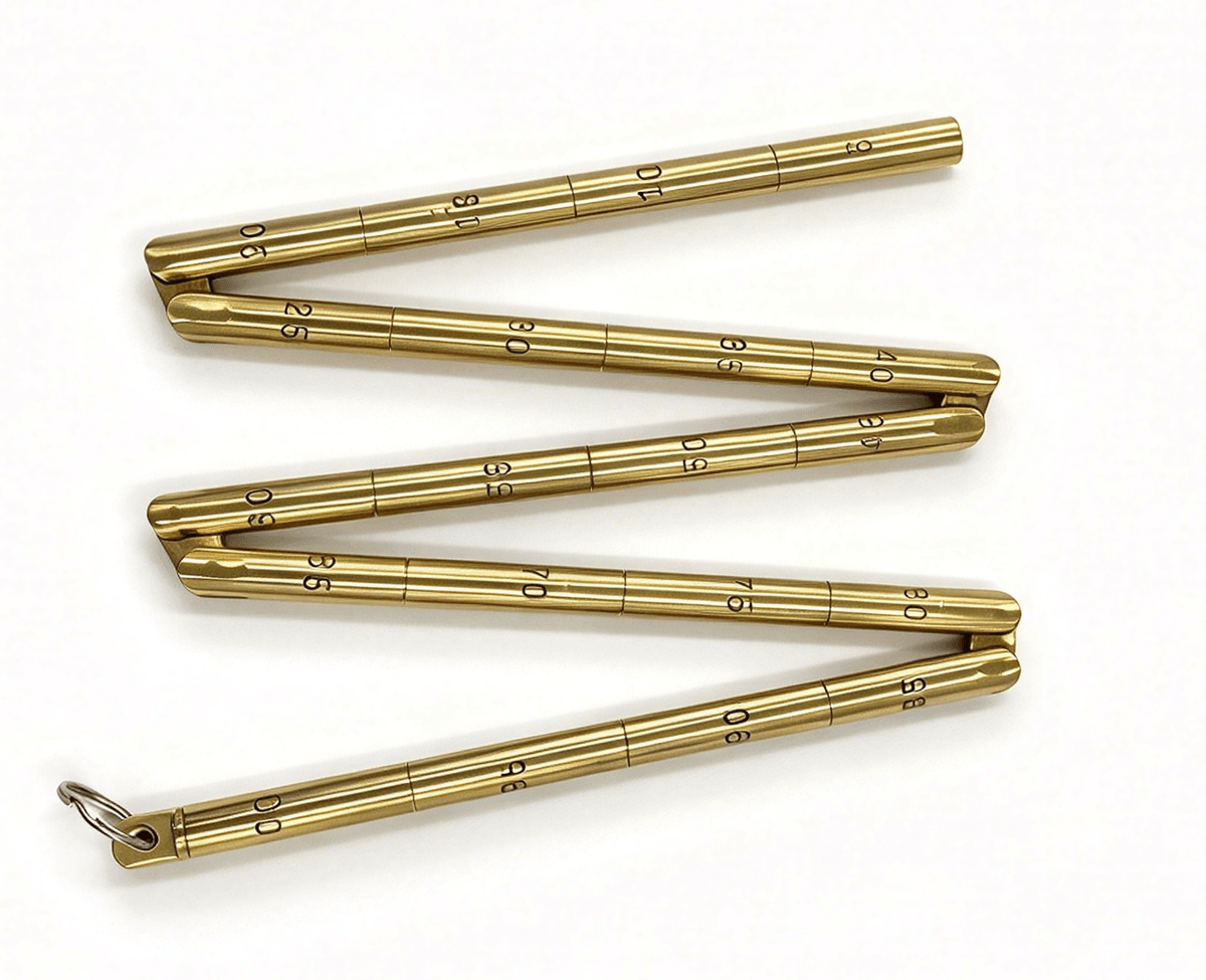 Round sounding rod with lifting ring for ships
