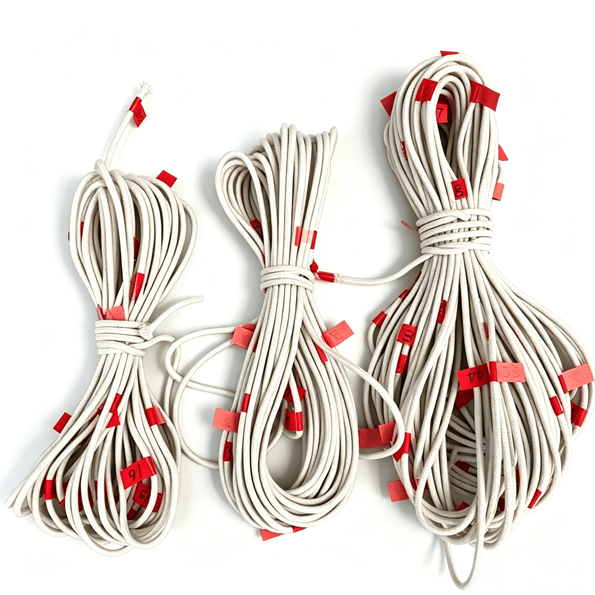 IMPA 37 sounding rope with metre markings for ship tank gauging