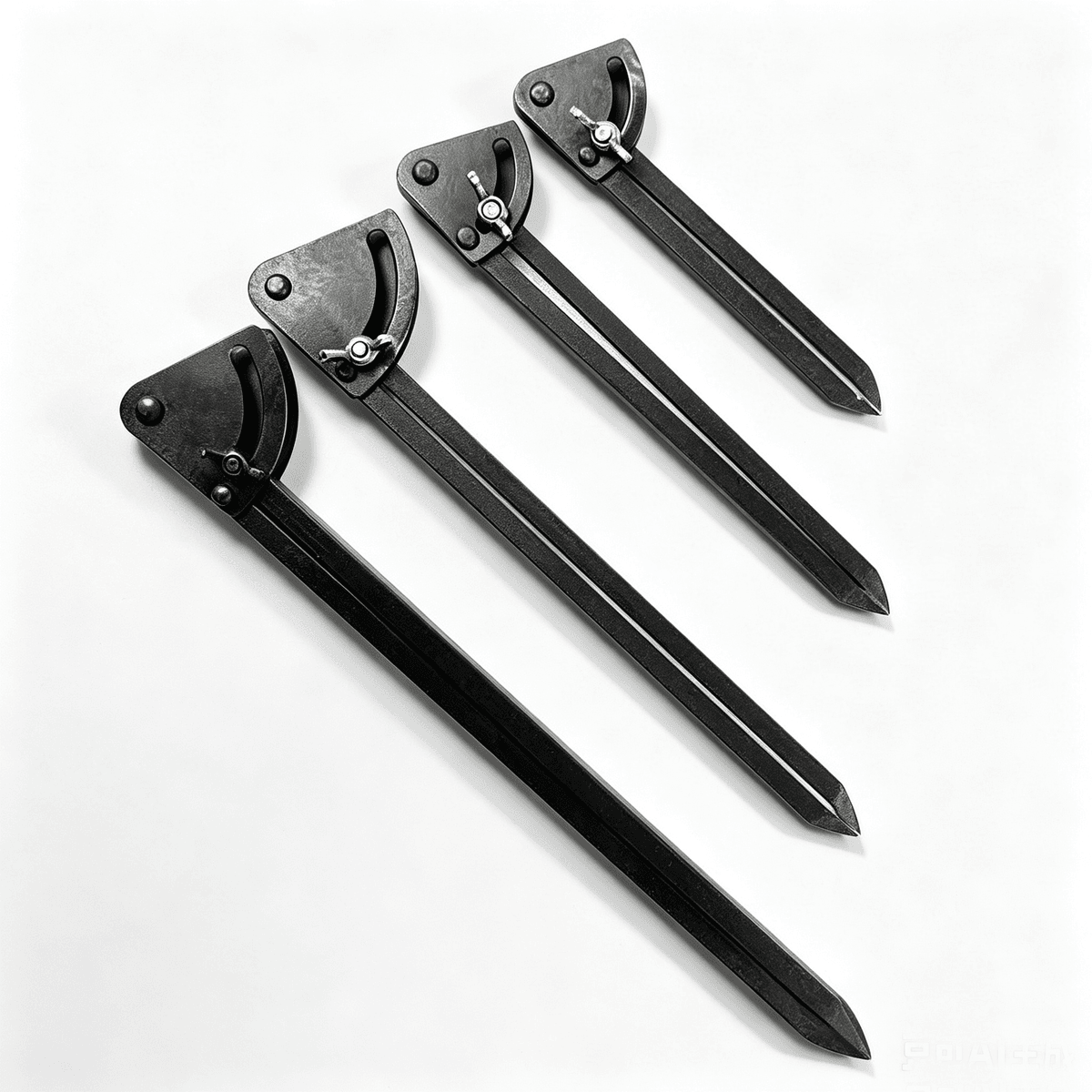 IMPA 650211-650226 steel compasses for ship steel plate marking