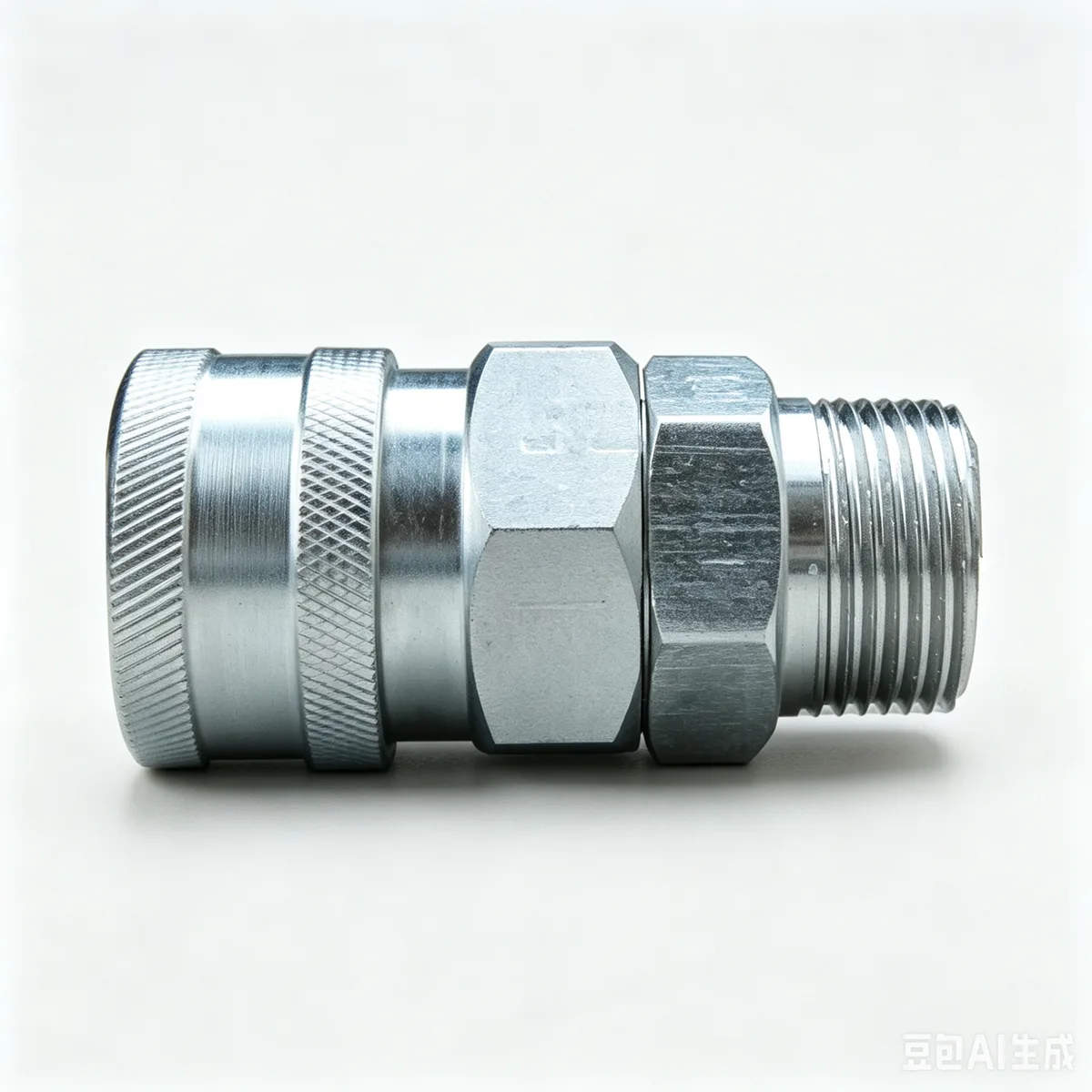 Steel Quick Connect Coupler Socket SM Series Male Thread R 1 Heavy Duty IMPA 351307