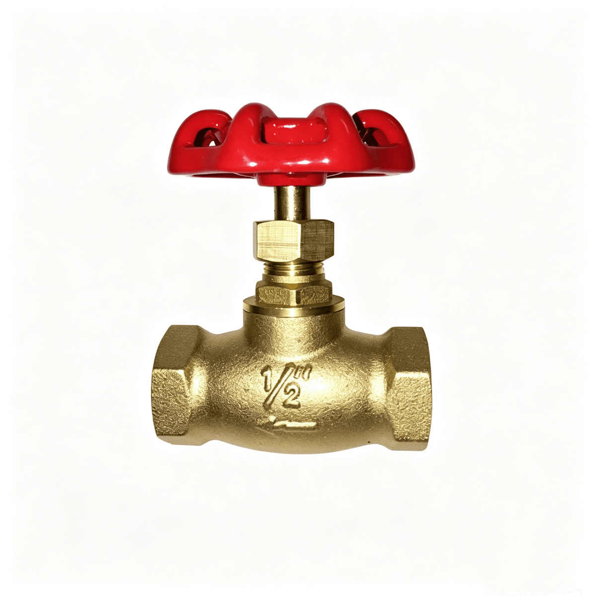 IMPA 755101 straight globe bronze valve DIN for ship pipeline