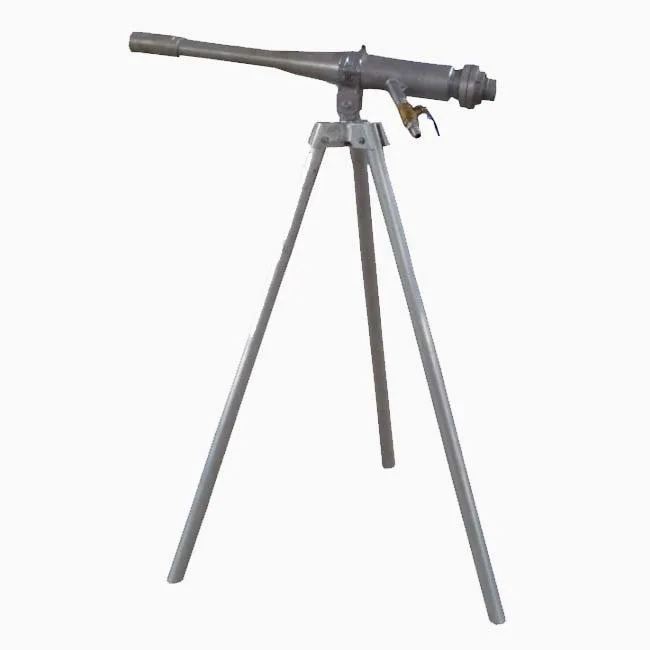 Water gun and tripod for hold cleaning - high pressure jet